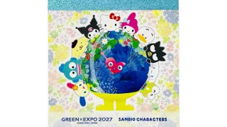 GREEN×EXPO 2027公式「サンリオキャラクターズ」コラボに新アイテム3種が追加！12/5より販売開始