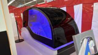 大阪・関西万博で話題のミライ人間洗濯機、池袋で体験&販売へ