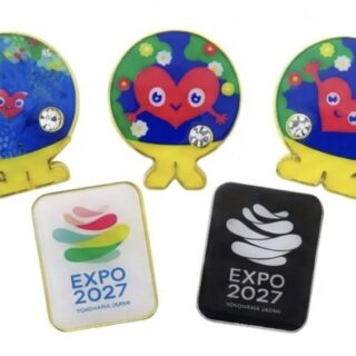 GREEN×EXPO 2027公式ライセンス商品｜ラインストーン付き「トゥンク