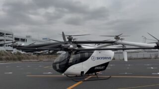 【現地レポート】東京ビッグサイトで「空飛ぶクルマ」初の東京都内デモフライト