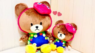 ＜グッズ情報＞くまのジャッキー×トゥンクトゥンクコラボぬいぐるみ・ボールチェーンマスコット