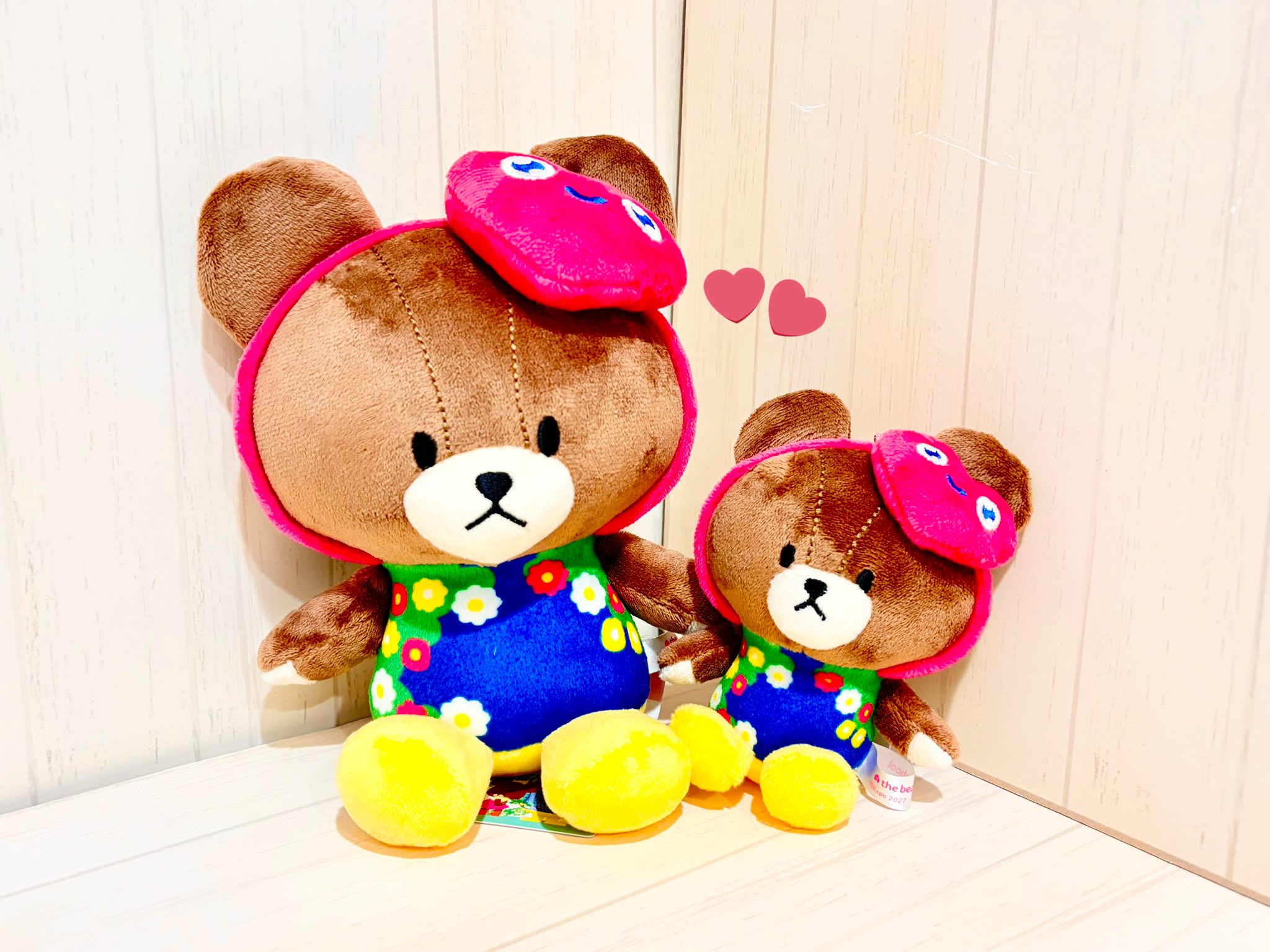 ＜グッズ情報＞くまのジャッキー×トゥンクトゥンクコラボぬいぐるみ