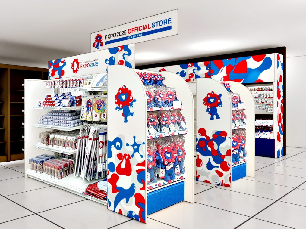 ミャクミャクが台湾へ｜万博公式ストア初の海外出店、台北の淳久堂書店で8月から