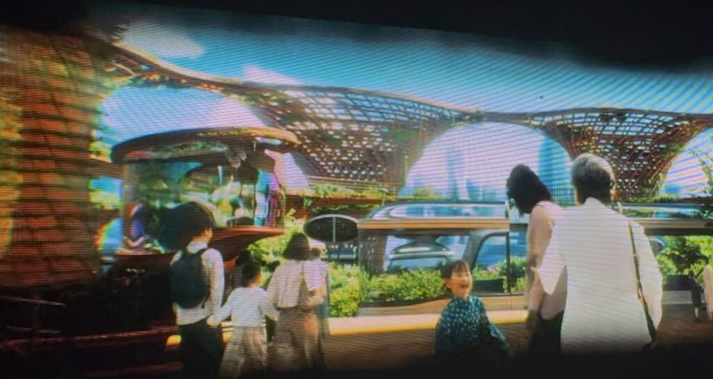 50年後の未来を描いた映像
