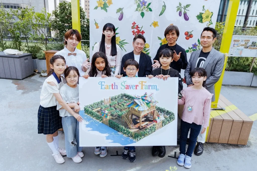 Earth Saver Farm キックオフイベントの様子（2026年5月8日・大手町）