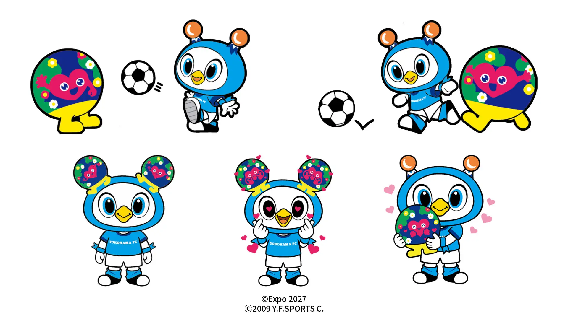 トゥンクトゥンク×横浜FC「フリ丸」コラボグッズ登場｜8月16日ジュビロ磐田戦でスタジアム先行販売、8月17日オンライン発売