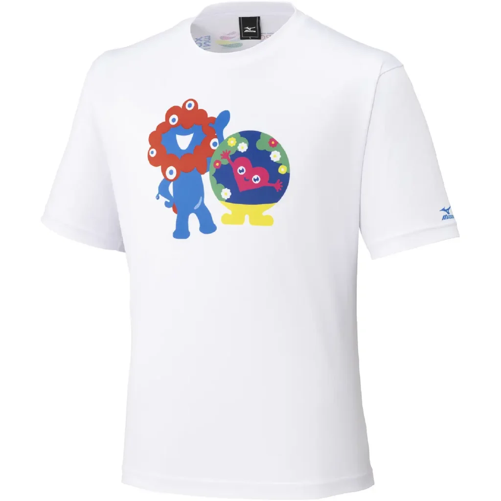 ミャクミャク・トゥンクトゥンクTシャツのホワイト