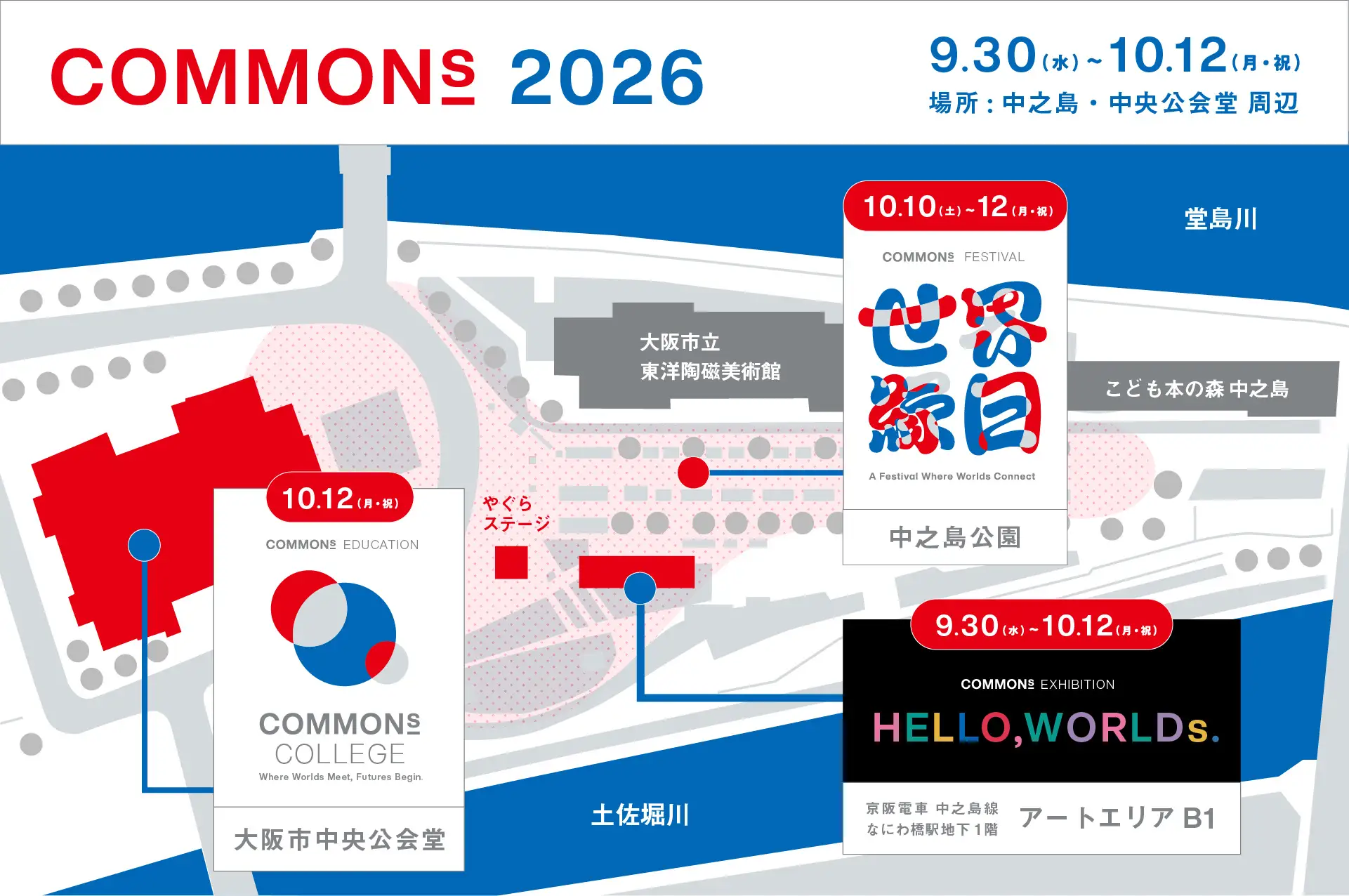COMMONs 2026 会場マップ