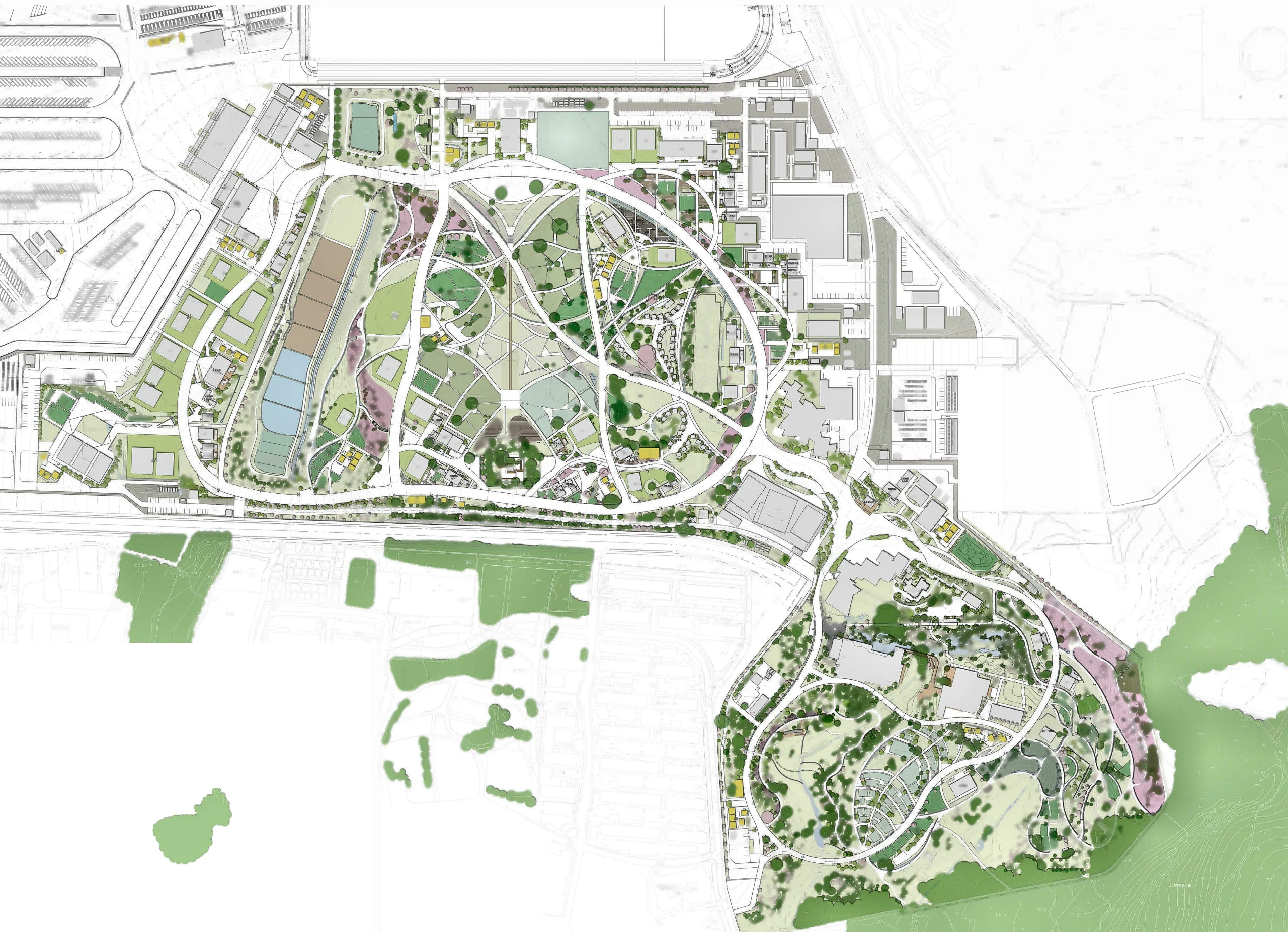 GREEN×EXPO 2027 会場全体平面図