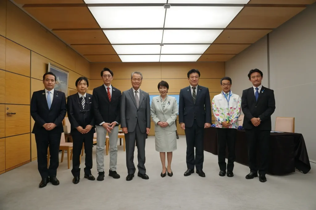 高市総理への表敬（2026年9月28日）