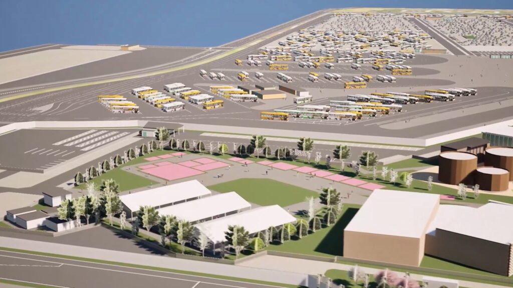 大催事広場（仮称）周辺のイメージ｜出典：GREEN×EXPO 2027