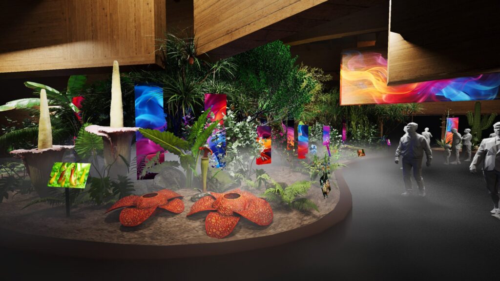 テーマ館の展示イメージ②