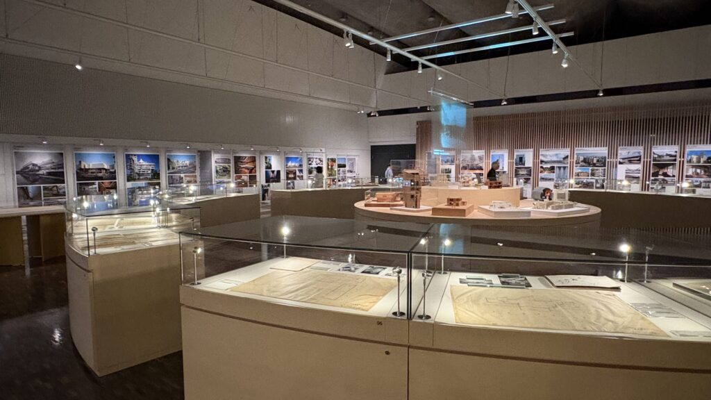 国立近現代建築資料館の展示室
