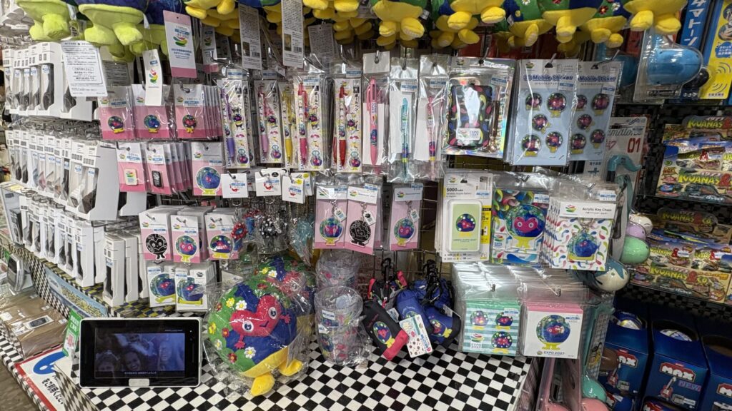 上野ヤマシロヤのトゥンクトゥンクグッズ売り場