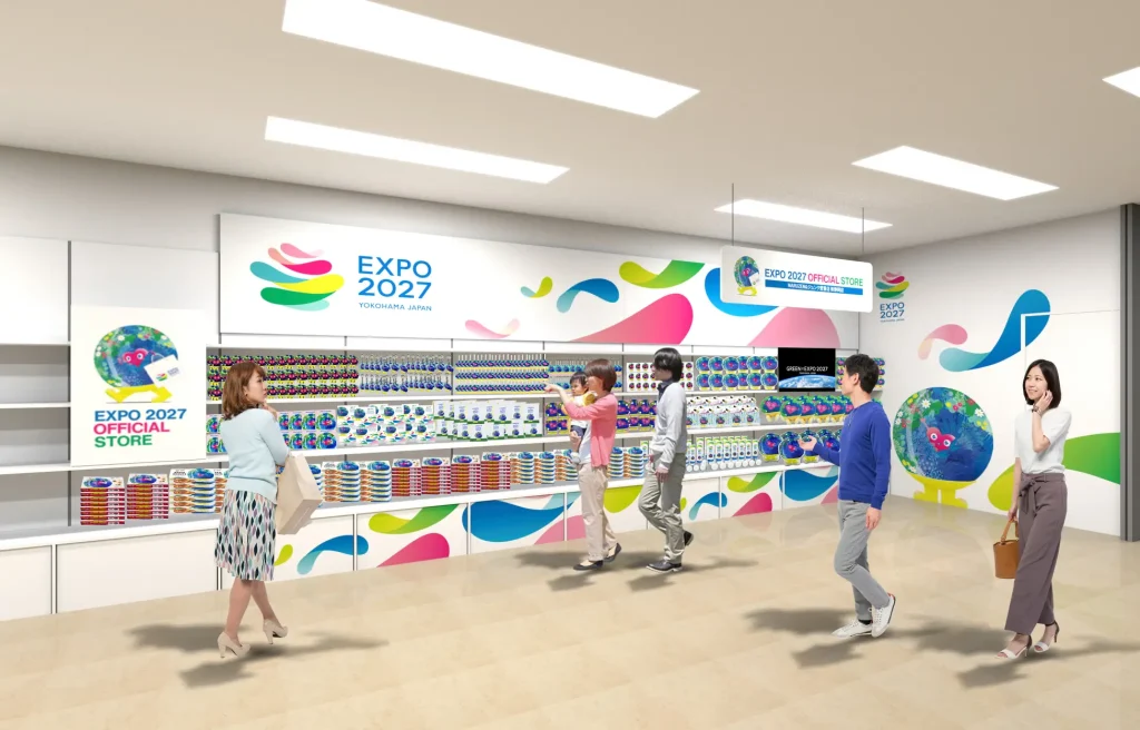 EXPO 2027 オフィシャルストア MARUZEN＆ジュンク堂書店 新静岡店の店内イメージ