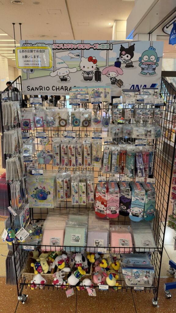ANA FESTAのサンリオキャラクターズのグッズ売り場
