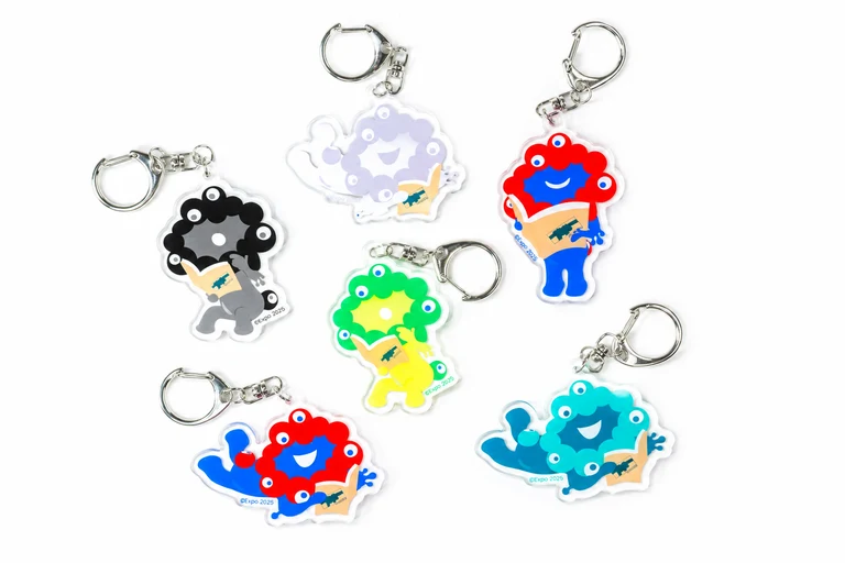 ミャクミャク＆ジュンク堂書店 アクリルキーホルダー