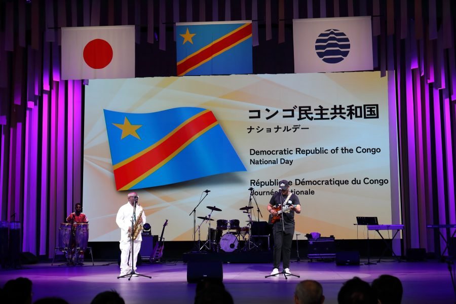 大阪・関西万博 コンゴ民主共和国のナショナルデー 公式式典で披露された音楽のステージ
