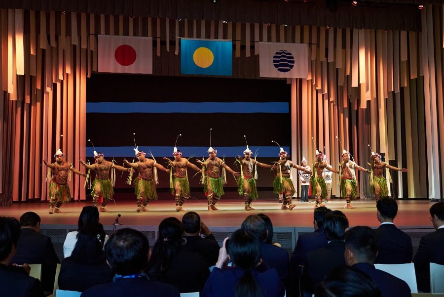 大阪・関西万博 パラオのナショナルデー 公式式典で披露された伝統の踊り